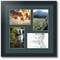 ArtToFrames Collage Photo Picture Frame with 4 - 5x7 inch Openings, Framed in Black with Over 62 Mat Color Options and Plexi Glass (CSM-3926-179)